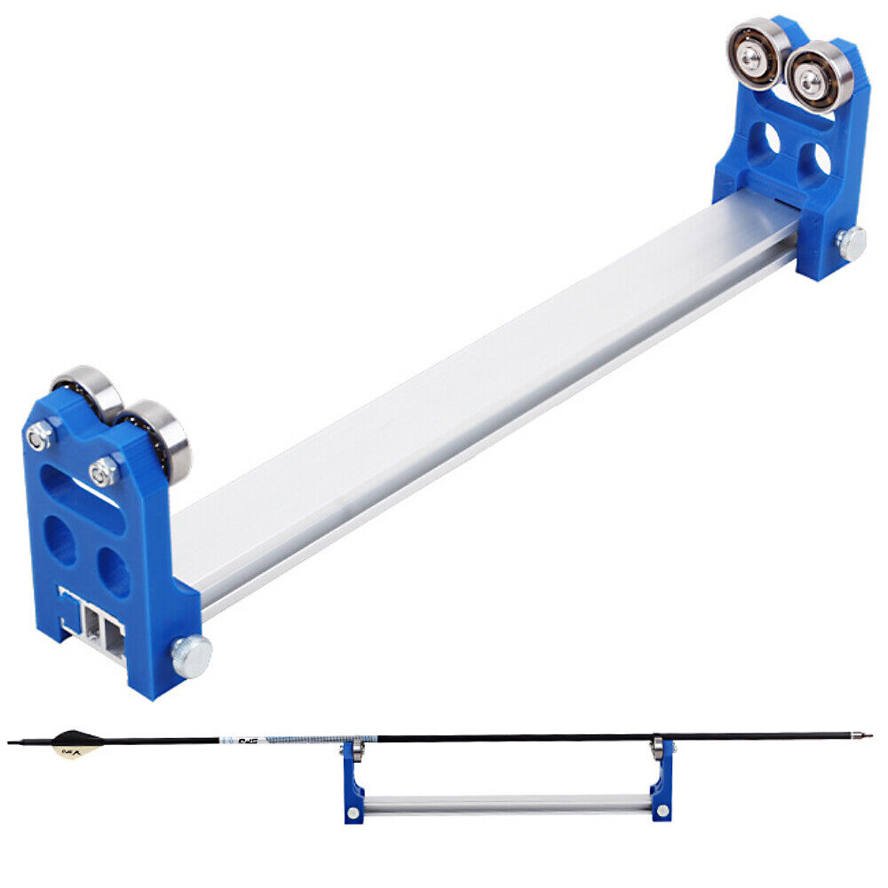 Archery Arrow Spin Tester Straightness Inspector Spinner Balance Detector Tool